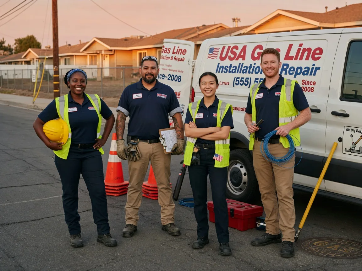 Gas Line Installation company in Hawaiian Gardens, CA